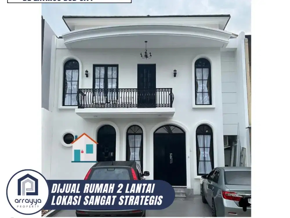 TURUN HARGA! RUMAH BARU LINGKUNGAN ASRI DAN ADEM DI DE LATINOS BSD CITY (DMB01)