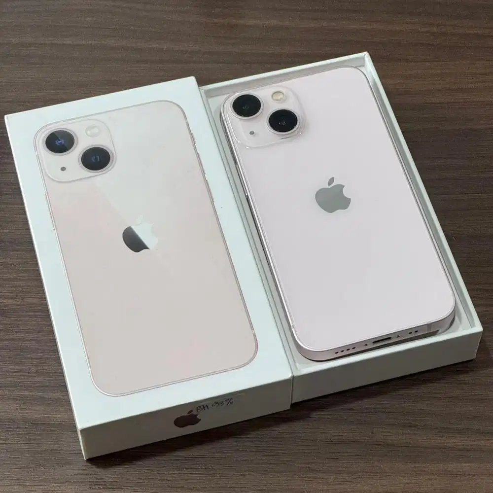 iPhone 13 Mini 128GB Pink Garansi Resmi iBox