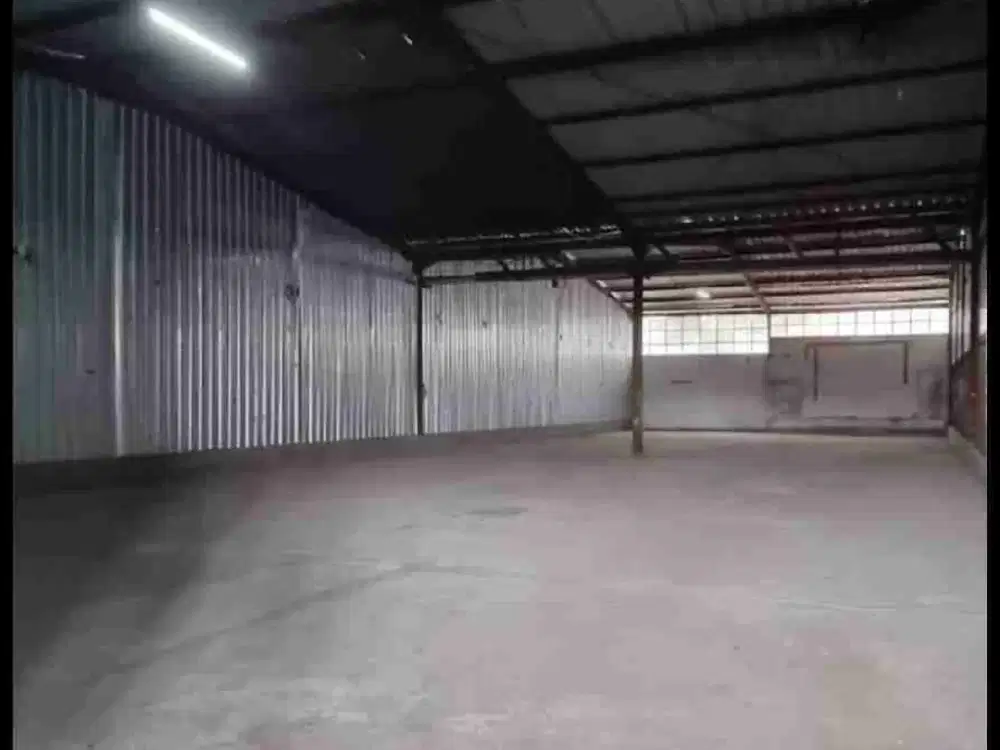 sewa gudang bersama tidak jauh dari tol moh.toha. siap pakai