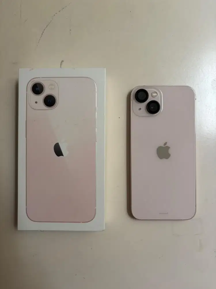 Di jual iphone 13 PINK / 256 GB / ex GigiMAP