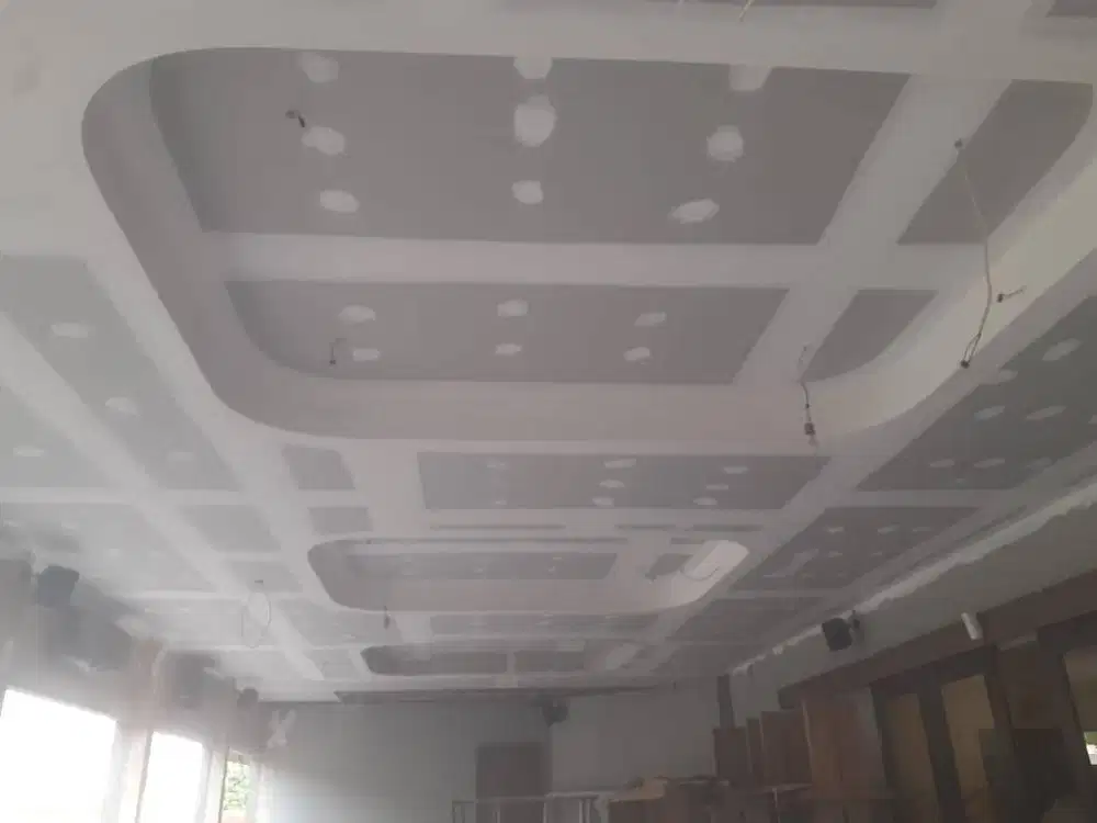 PLAFON GYPSUM & PLAFON GRC SANJAYA GYPSUM NO 1 BDG PLAFOND GIPSUM