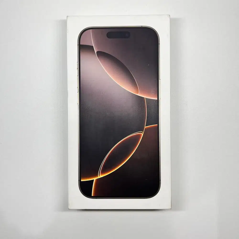 iPhone 16 Pro 128GB Desert Titanium NEW Garansi Resmi iBox