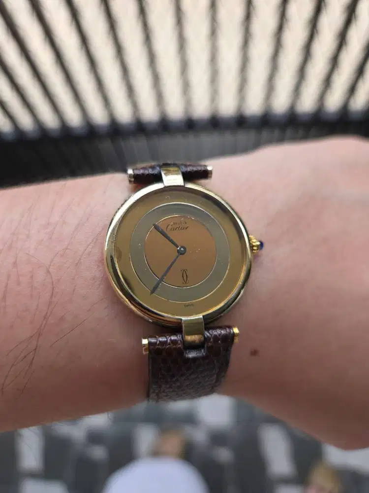 Cartier Must de Cartier Vendôme Tridor Dial Quartz