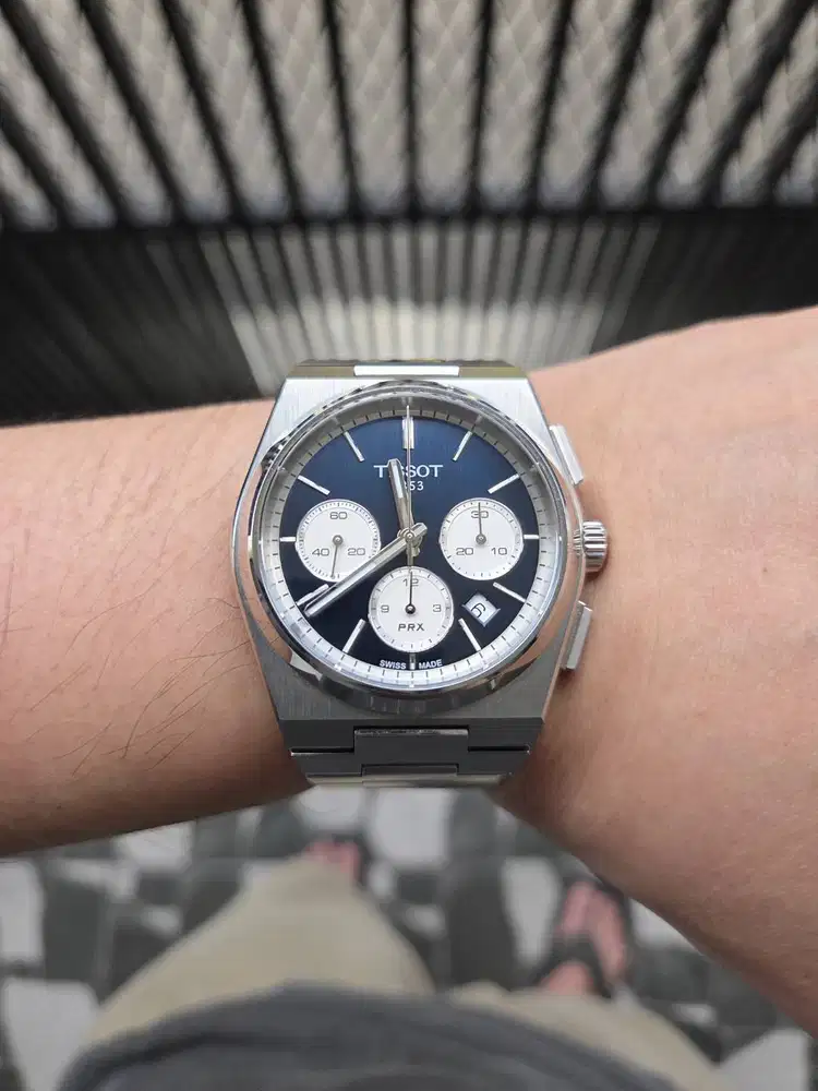 Tissot Automatic PRX Chronograph Blue Dial Automatic
