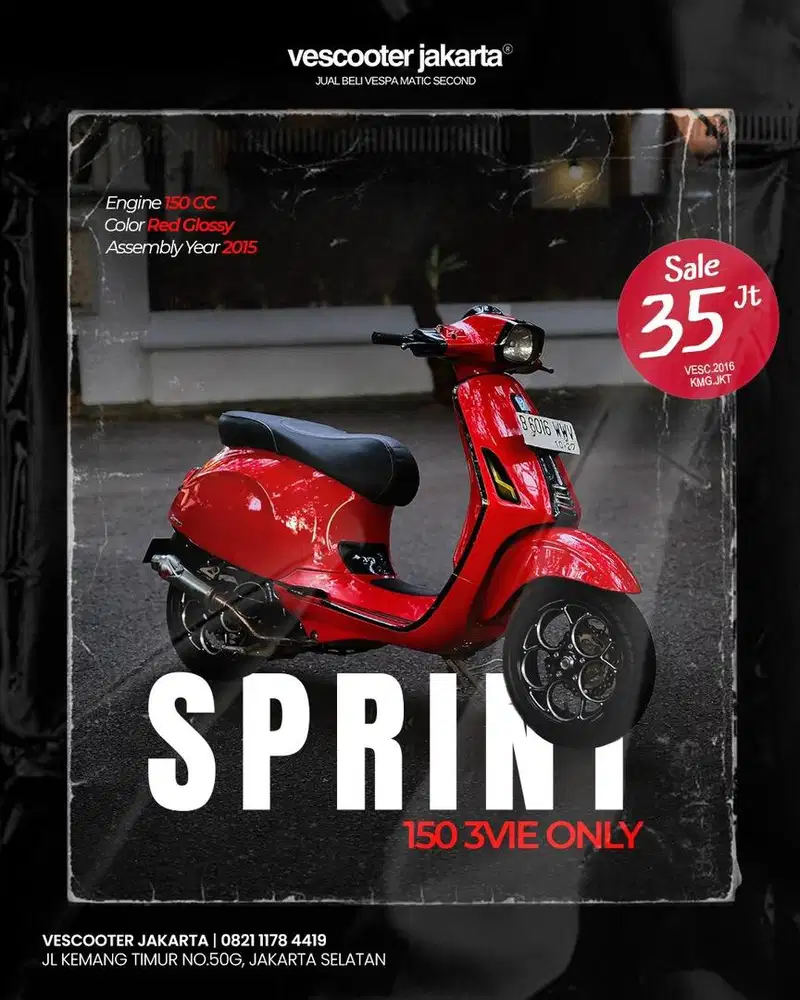 Vespa Sprint 3v