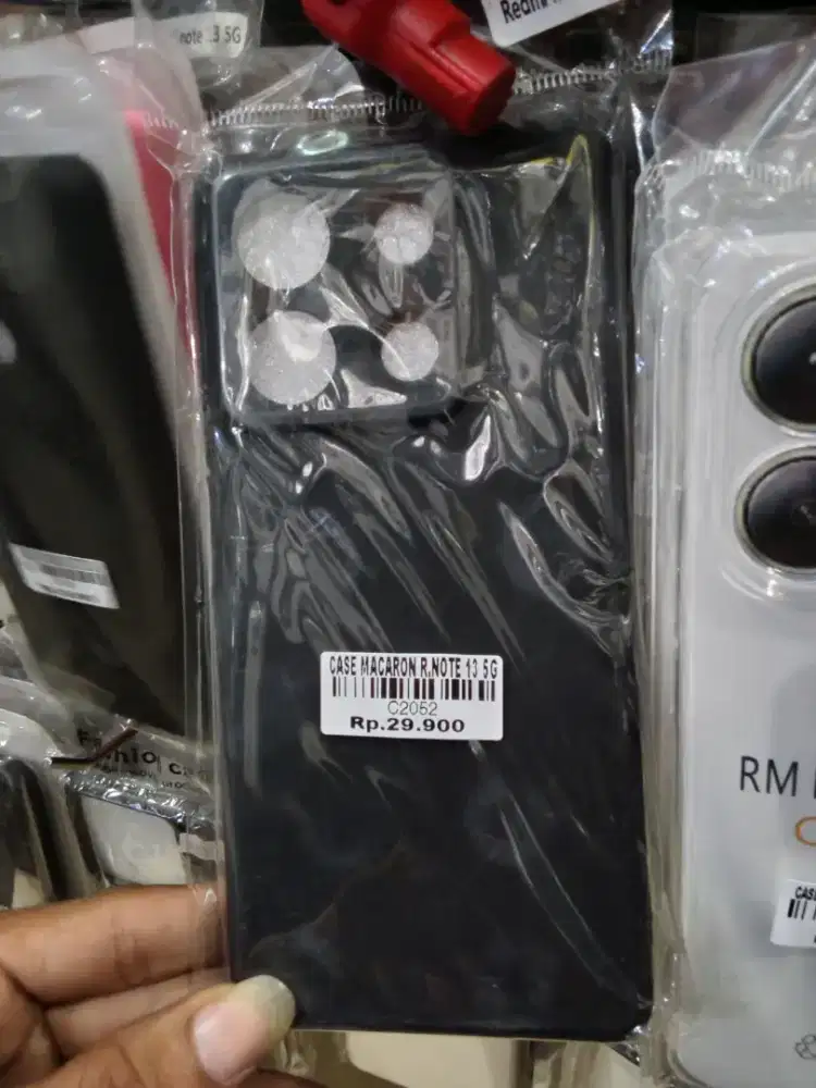 CASE MACARON BLACK REDMI NOTE 13 ATLANTIS DASYAT