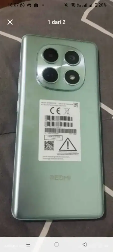 Redmi note 15 ram 8/128