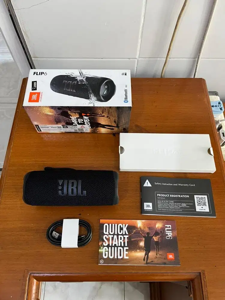 JBL Flip 6 Original Fullset