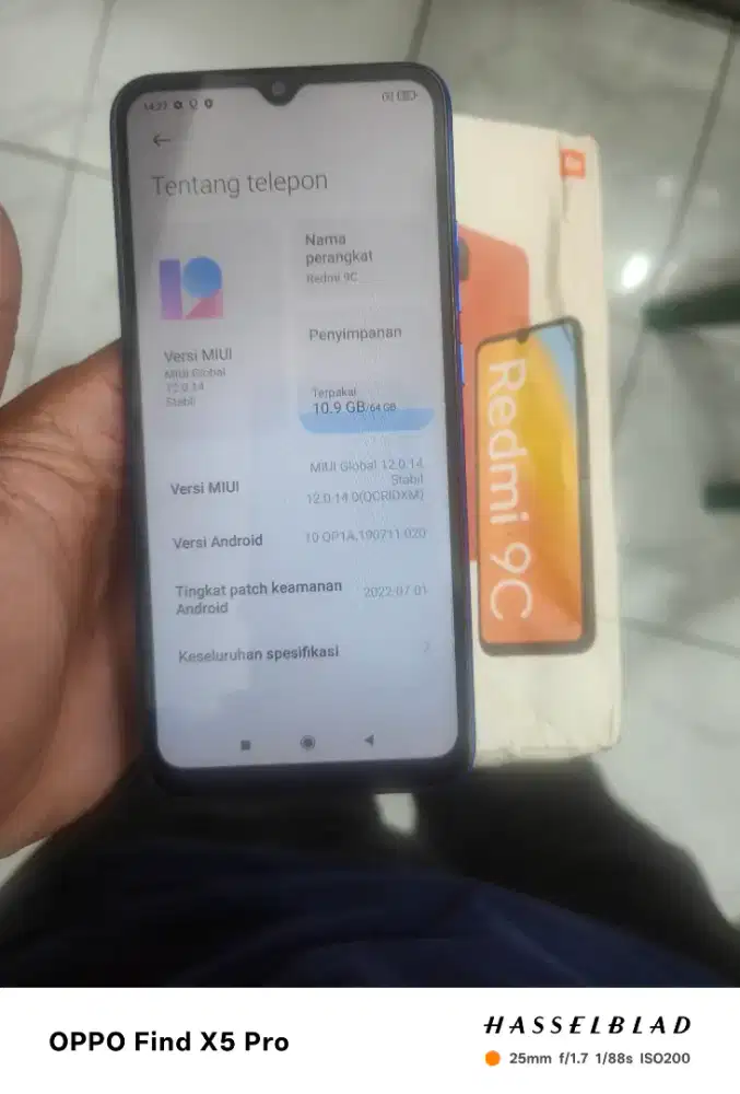 Xiaomi redmi 9C 4/64 resmi orian semua no minus msih bgus BS TT