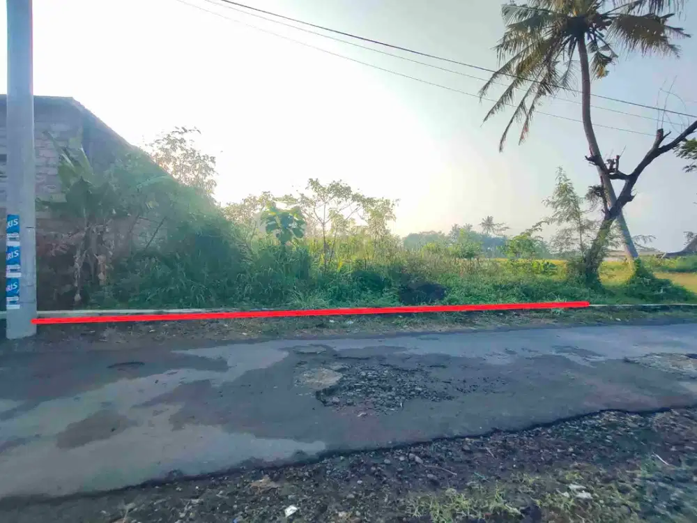 TANAH MURAH STRATEGIS DI DEKAT KAMPUS UII TERPADU KALIURANG SLEMAN YOGYAKARTA