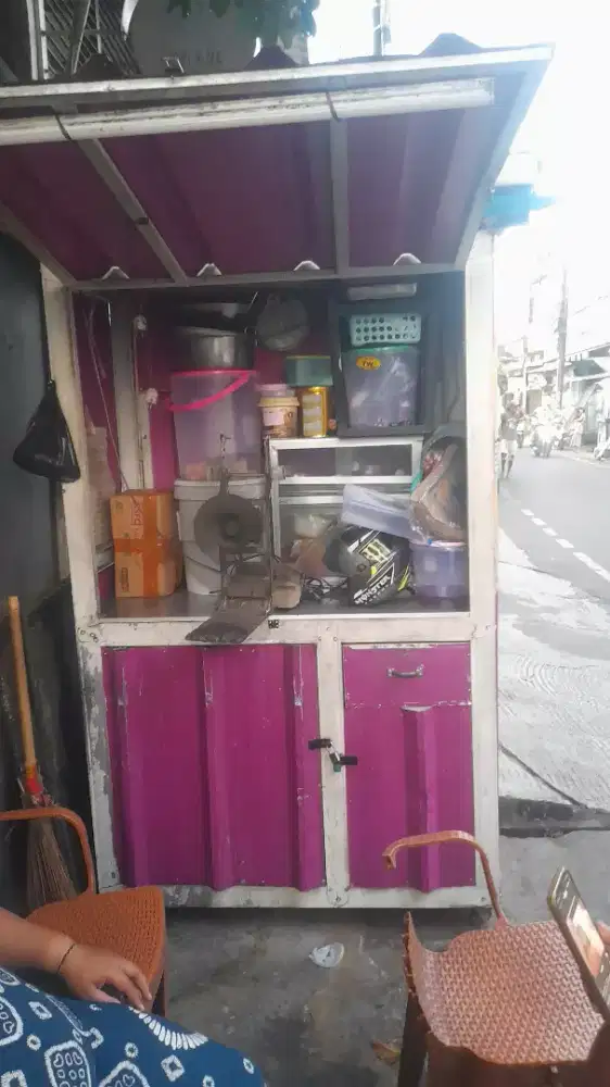 Kontainer 120x200cm cocok untuk yg ingin memulai usaha makan & minuman