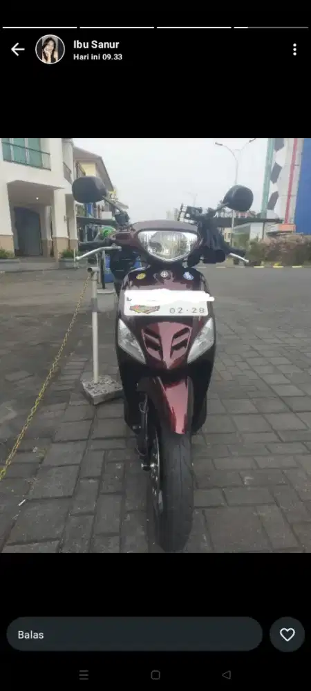 JUAL MIO SPORTY 2008