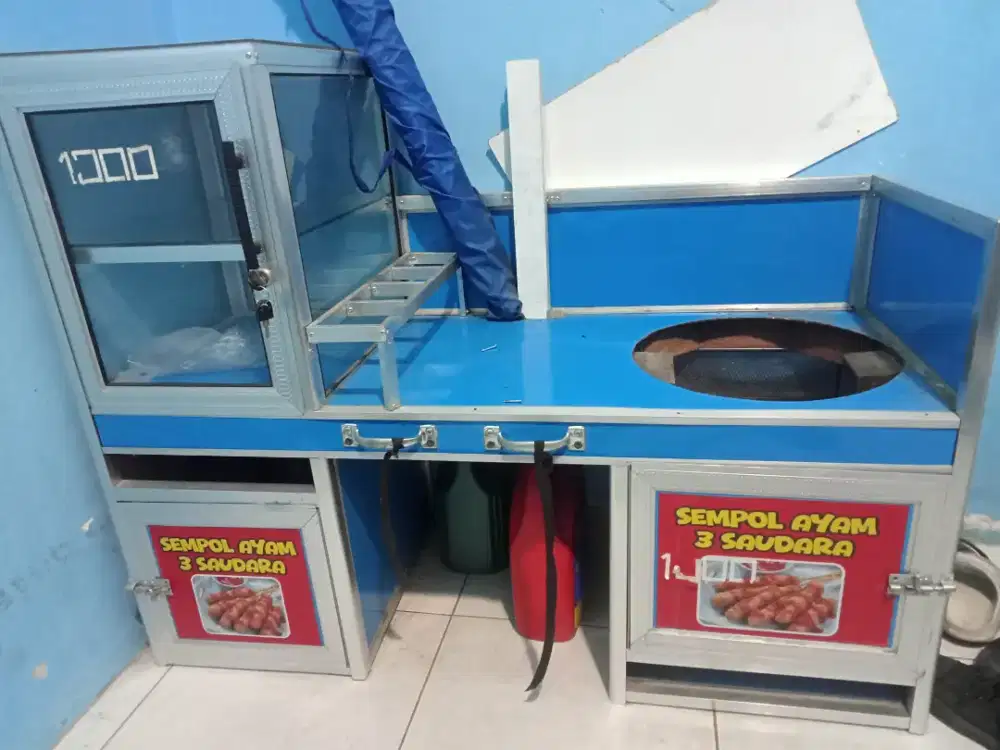 Gerobak jualan bermotor