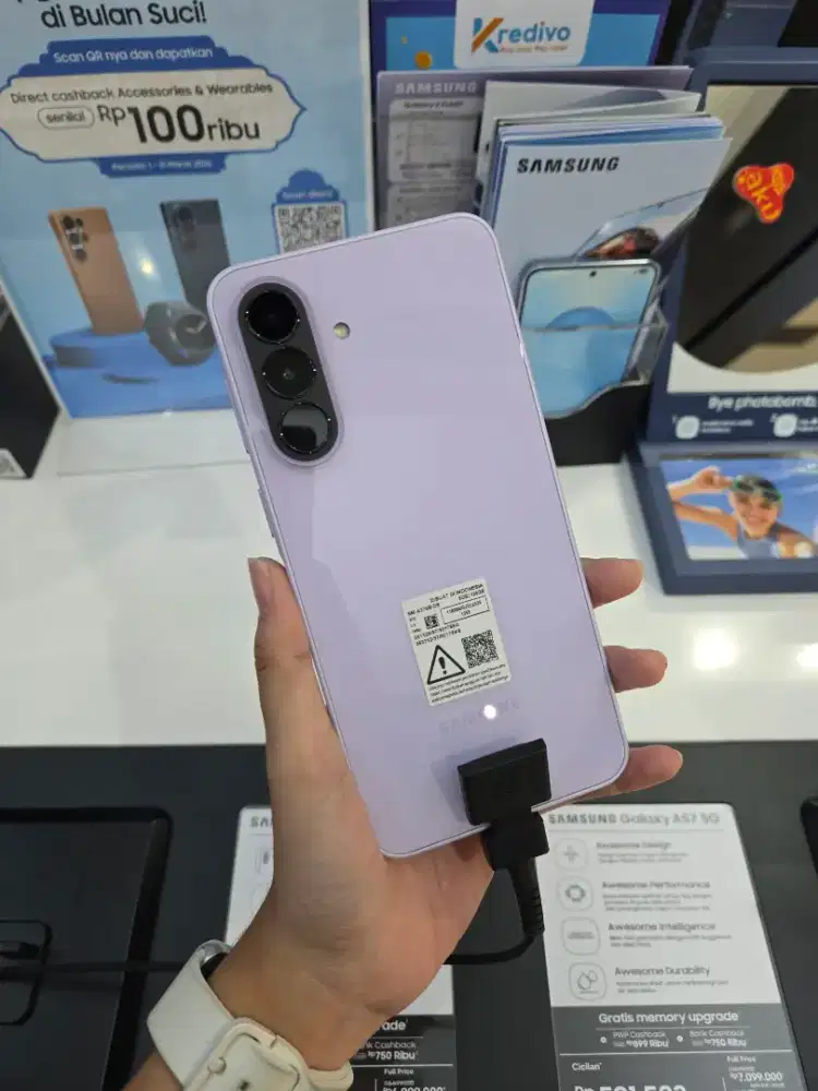 SAMSUNG A37 8/256 FREE VOUCHER 500RIBU