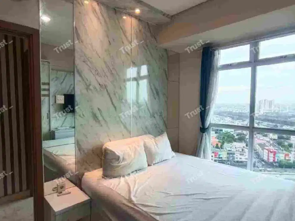 Disewakan 2BR Full Furnished. Apt. Puri Orchard lt Tengah