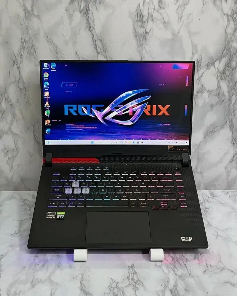 Asus ROG Strix G15 G513QC Ryzen 5 5600H RAM 16GB SSD 512GB M2 NVMe