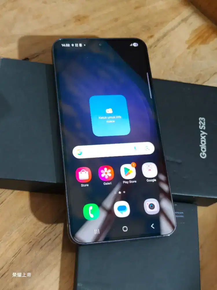 Samsung S23 5g 8/256 bekas sein resmi