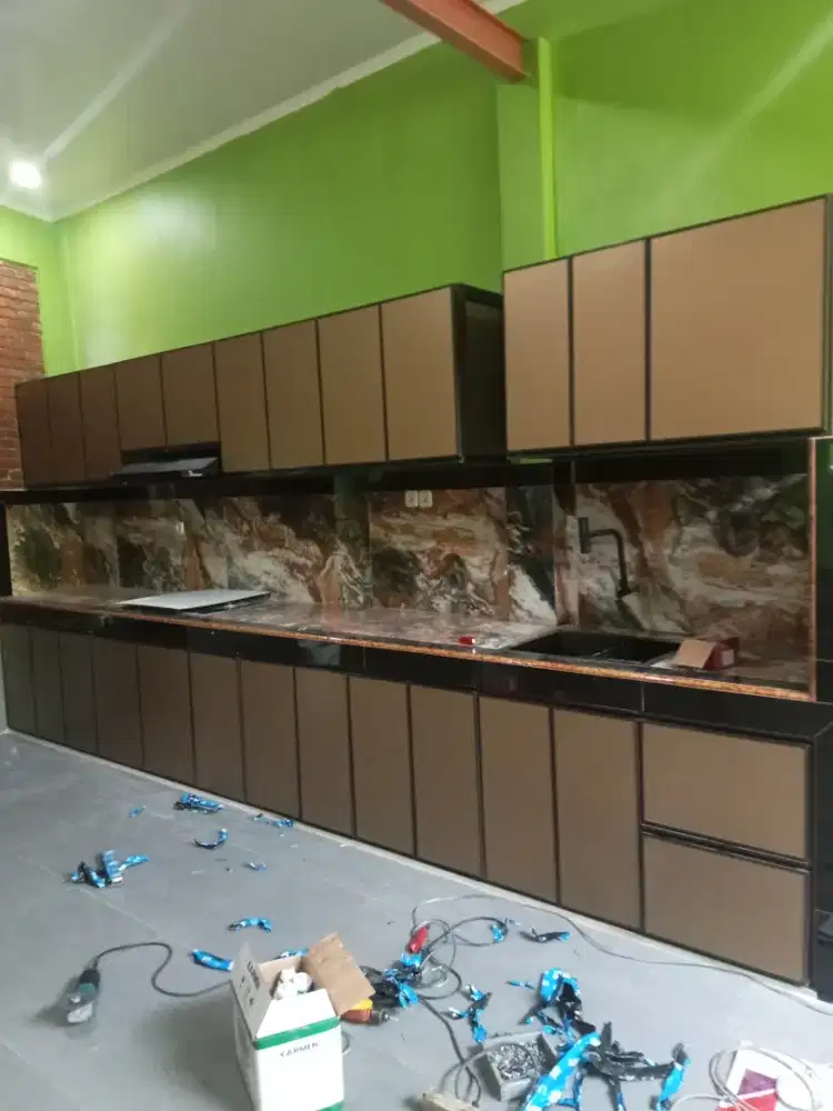 kitchen set allumunium