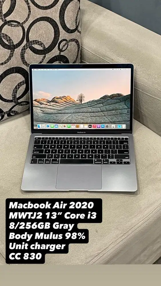 Macbook Air 2020 MWTJ2 13” Core i3 8/256GB Gray