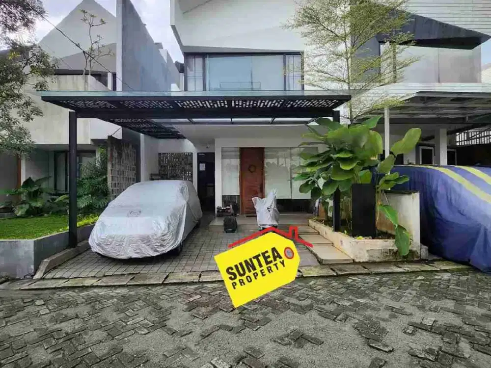 Rumah Minimalis Modern dalam cluster di Rempoa Jaksel. 0277