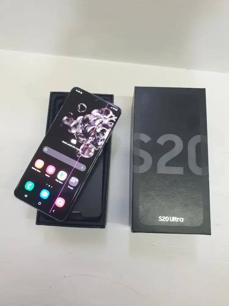 Samsung S20 ultra 12/128gb fullset ex sein