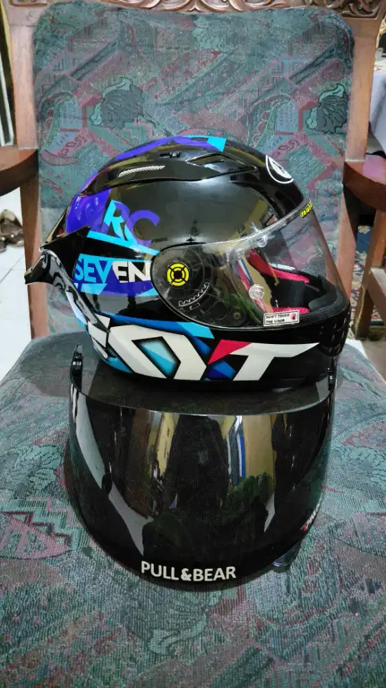 Helm Fullface KYT RC7 Motif