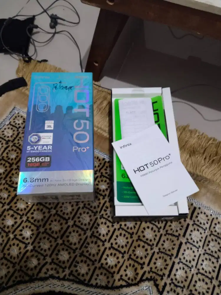 INFINIX HOT 50 PRO PLUS 256gb Bekas Murah Fullset