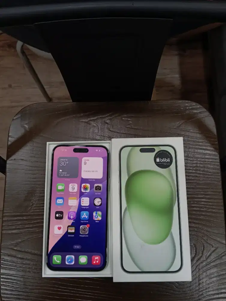 iPhone 15 Plus 256Gb iBox Green Normal Fullset