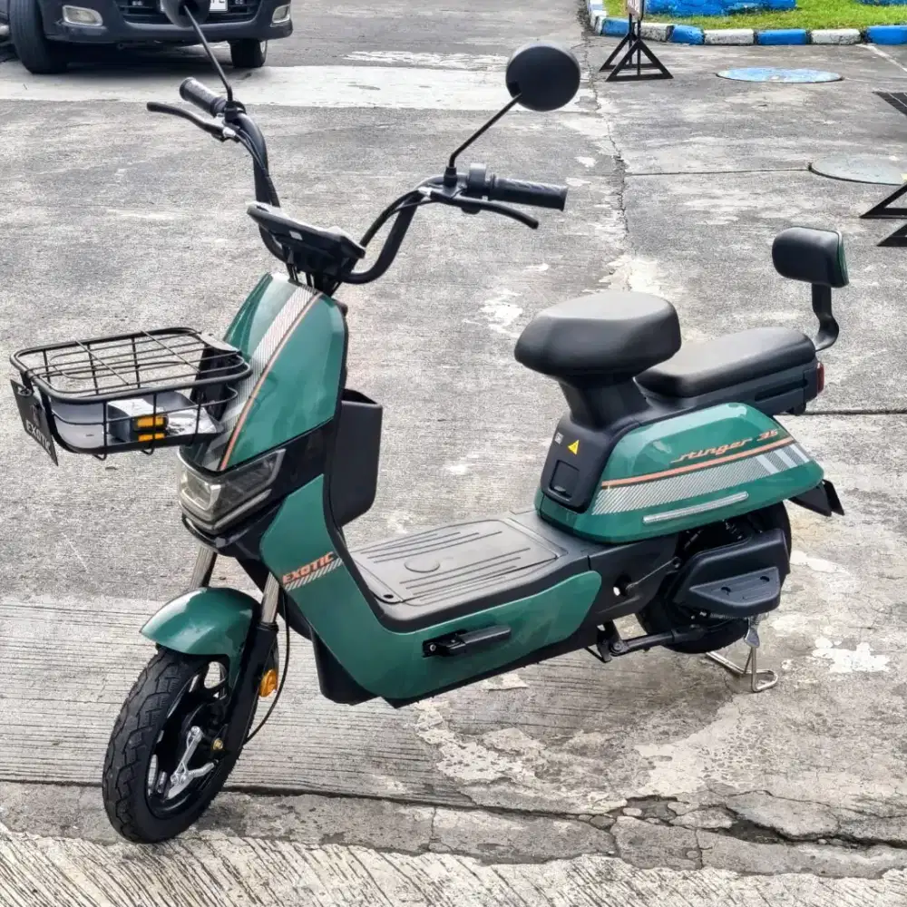 FLASH SALE JUAL MURAH SEPEDA LISTRIK EXOTIC STINGER, CUMA 3.349.000