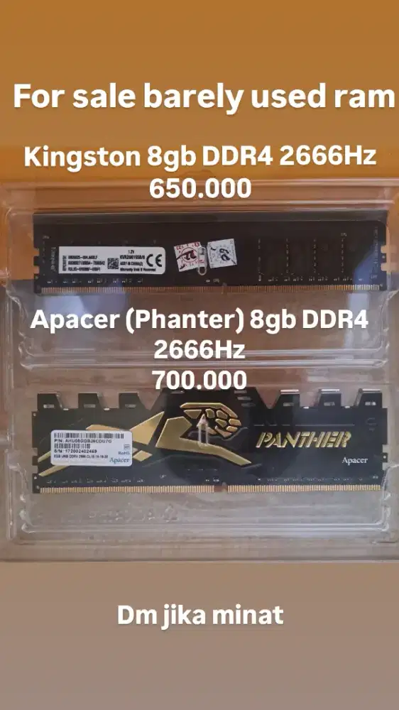 Ram komputer bekas