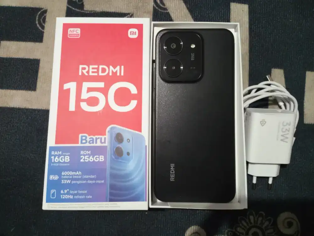 Redmi 15 c ram 16/256 GB