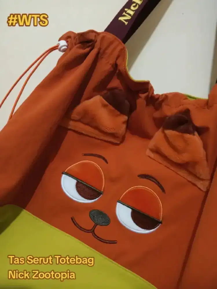 Tas Serut Totebag Nick Zootopia