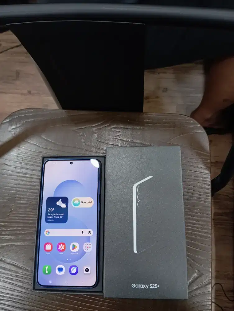 Samsung Galaxy S25 Plus Ram 12/256Gb Sein Blue Normal Fullset