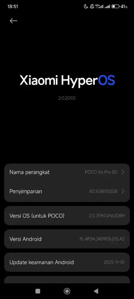 Jual santai Poco x6 pro 5G