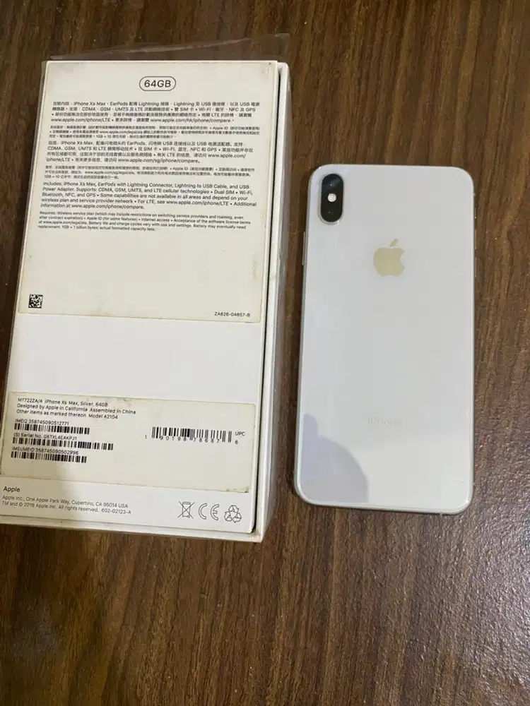 Iphone Xs max 64GB inter resmi SG