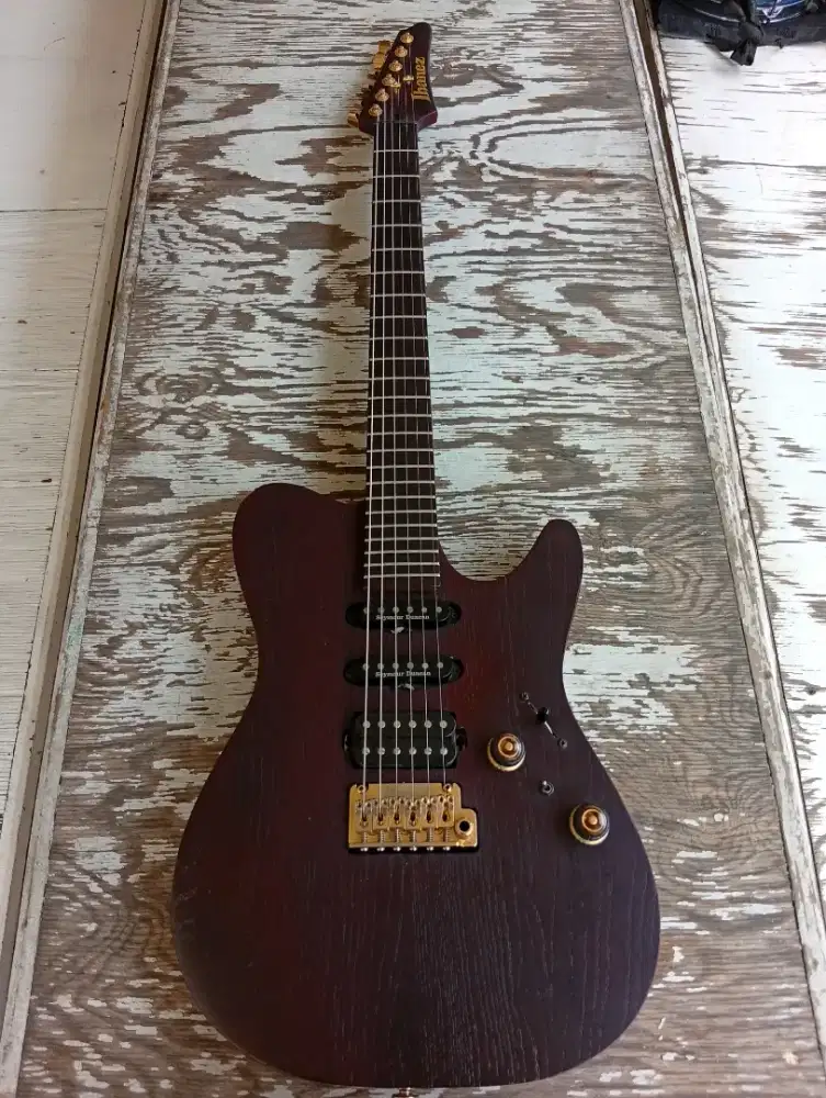 Gitar listrik Ibanez AZ premium spek mewah