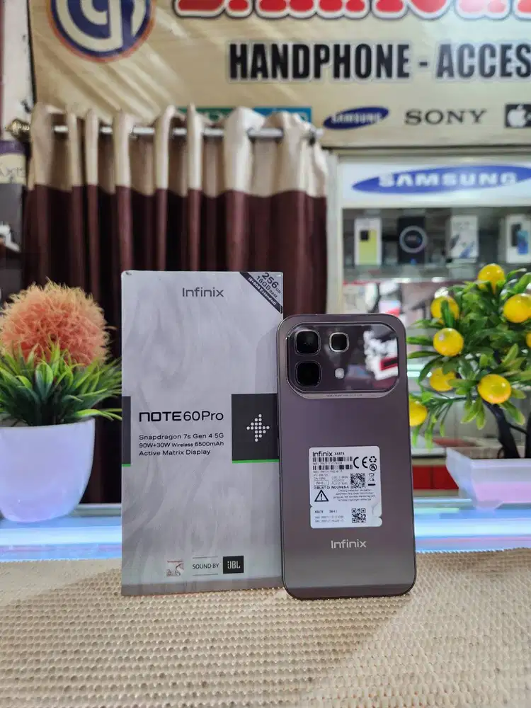 Infinix Note 60 Pro 5G Ram 8+8Gb/ 256Gb (OPEN BOX) Like New Bergaransi