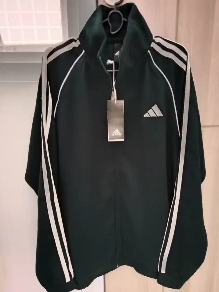 Jaket Adidas Hijau Botol