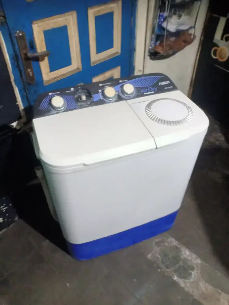 Jual mesin cuci AQUA kapasitas 7kg mesin ORI normal bisa diantar