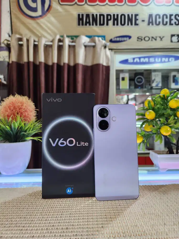 Vivo V60 Lite Ram 8+8Gb/ 256Gb Fullset Pemakaian 1 Minggu Like New
