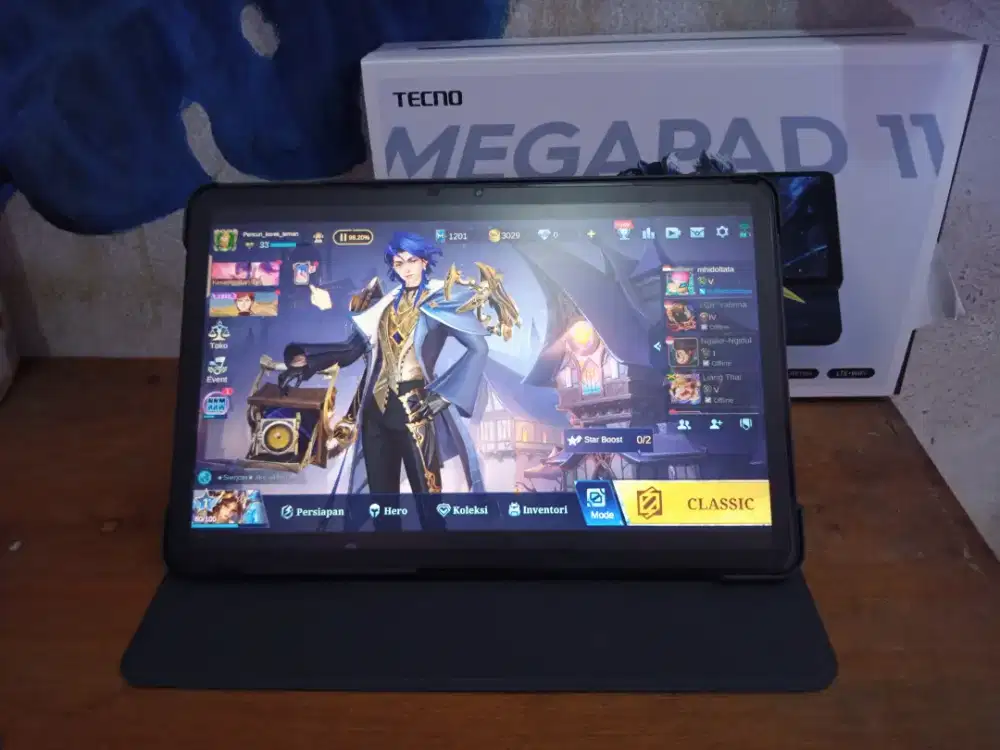 Tab Tecno megapad 11 ram 8 Rom 128 gb no minus