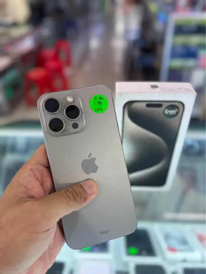 Iphone 15 Promax IBOX 1 TB (Natural Titanium) Jossjiss