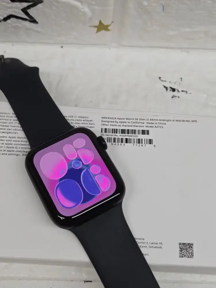 Apple watch SE gen2 44mm second resmi