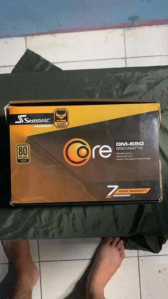 PSU powersupply seasonic GM 650 Watt bergaransi