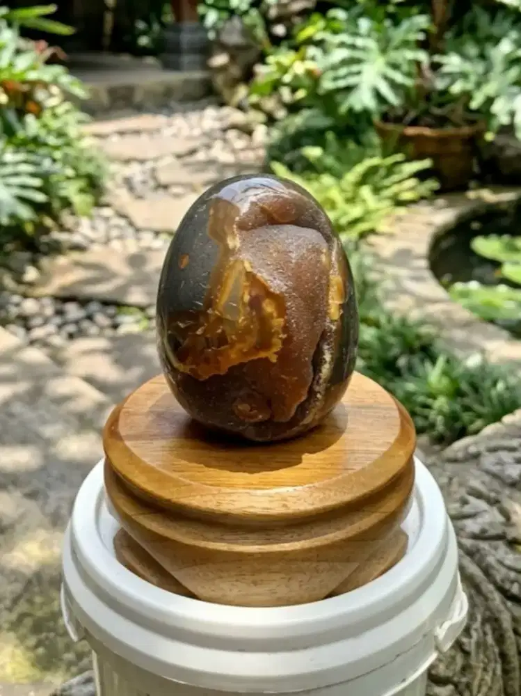 Pajangan Dari Bahan Septerian Kristal Cakep ±12Cm