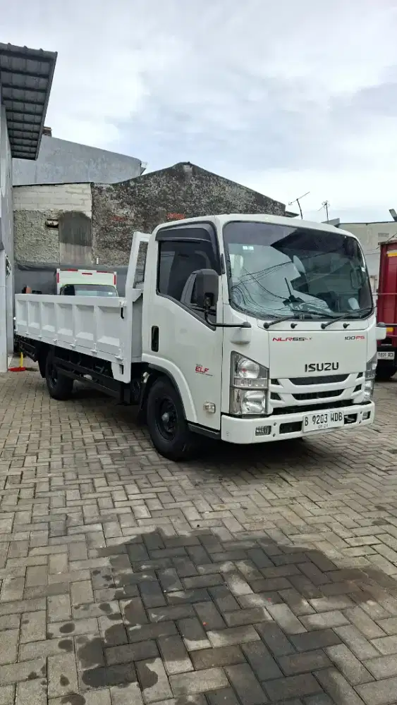 Isuzu ELF giga NLR LX 100ps engkel long bak 3way orsini 2019