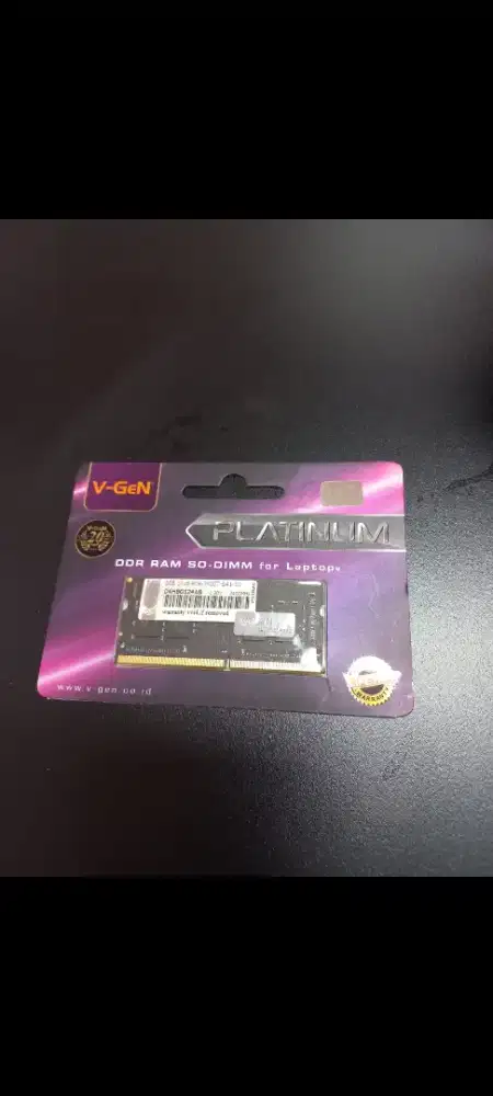 Ram vgen ddr4 8GB segel