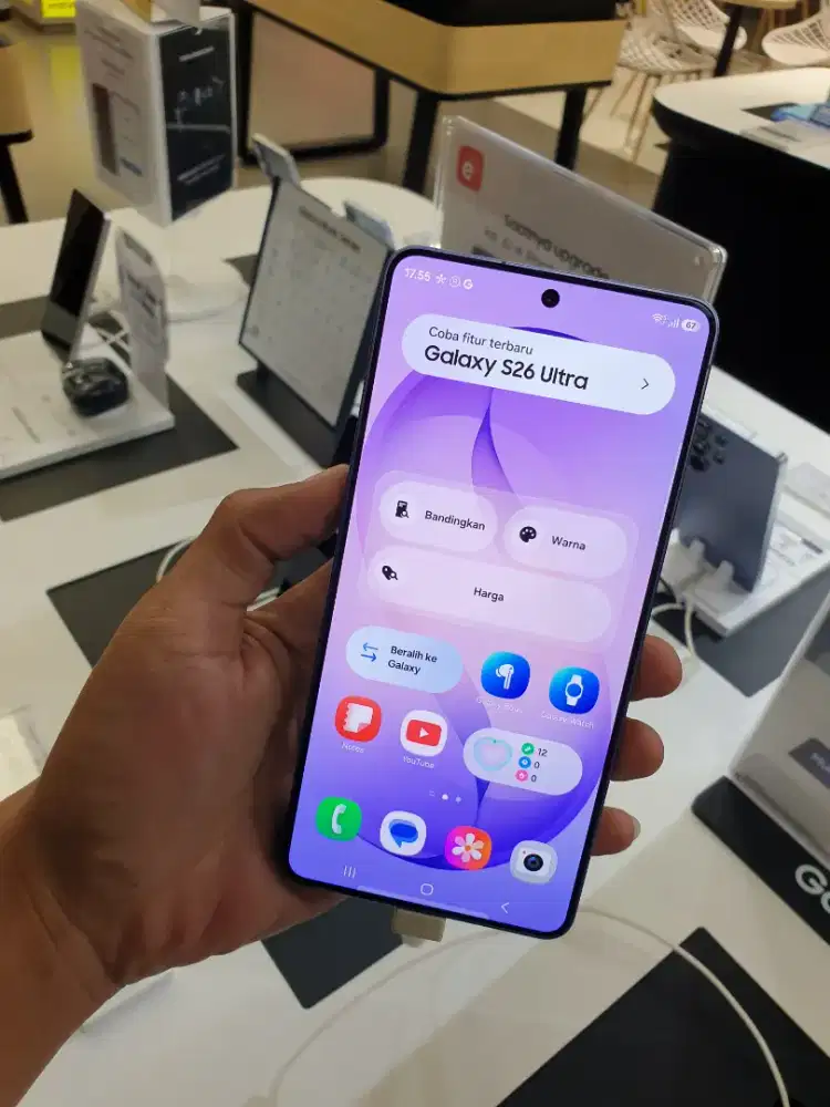 SAMSUNG GALAXY S26 ULTRA 512GB BONUS BUDS3 FE DAN CHARGER ORIGINAL