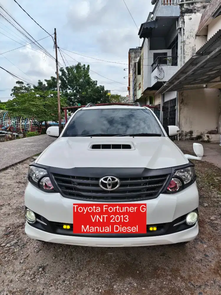 Fortuner G VNT Manual 2013