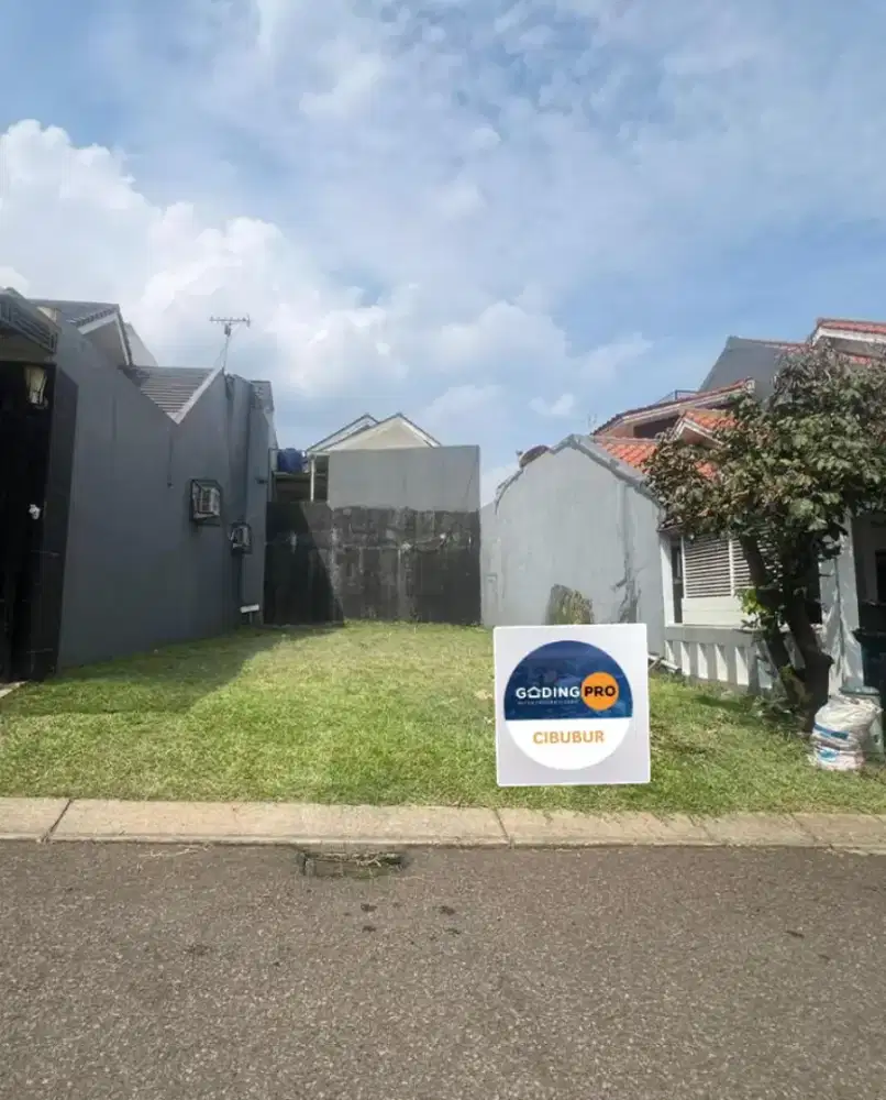 Jual kavling siap bangun cluster favorite. Kota wisata cibubur.